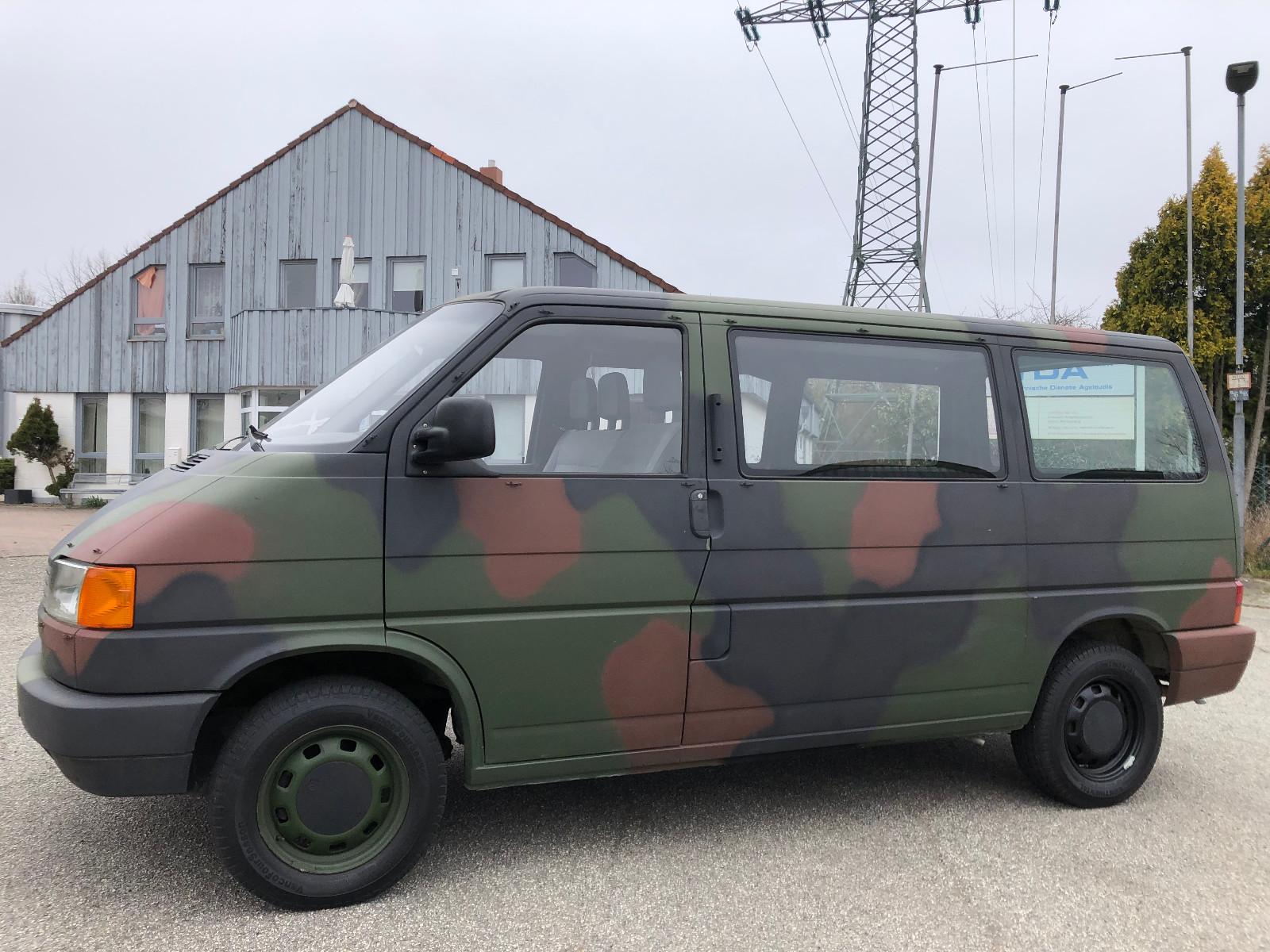 Volkswagen T4 2.4D 1.Hand ex. Bundeswehr Oldtimer TÜV neu