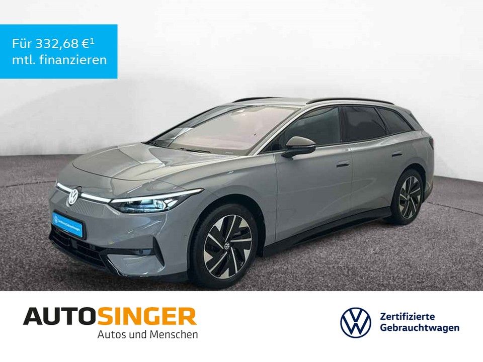 Volkswagen ID.7 Tourer Pro AHK WÄRME IQ NAV HUD FSHZ AREA foto 1