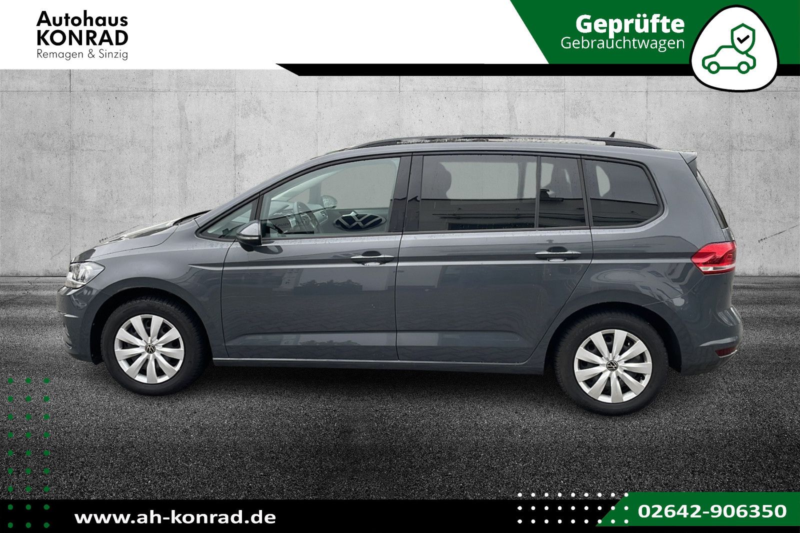 Fahrzeugabbildung Volkswagen Touran Comfortline 1.5 TSI DSG Move*7SITZER*AHK*