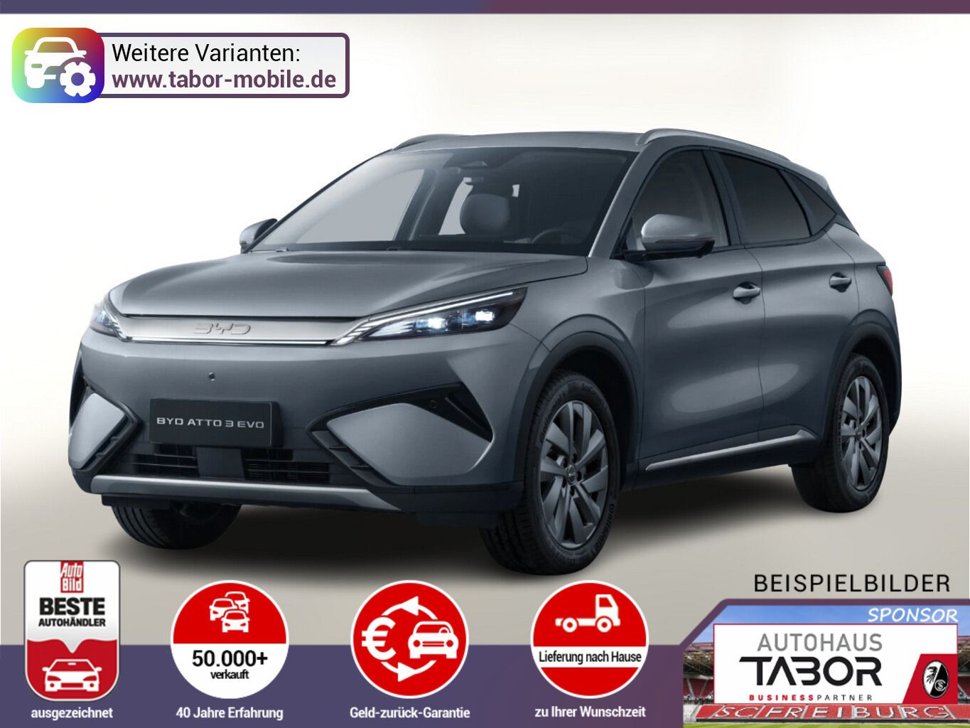 BYD ATTO 3 Evo Excellence AWD 470kmReichw. UVP-25%*