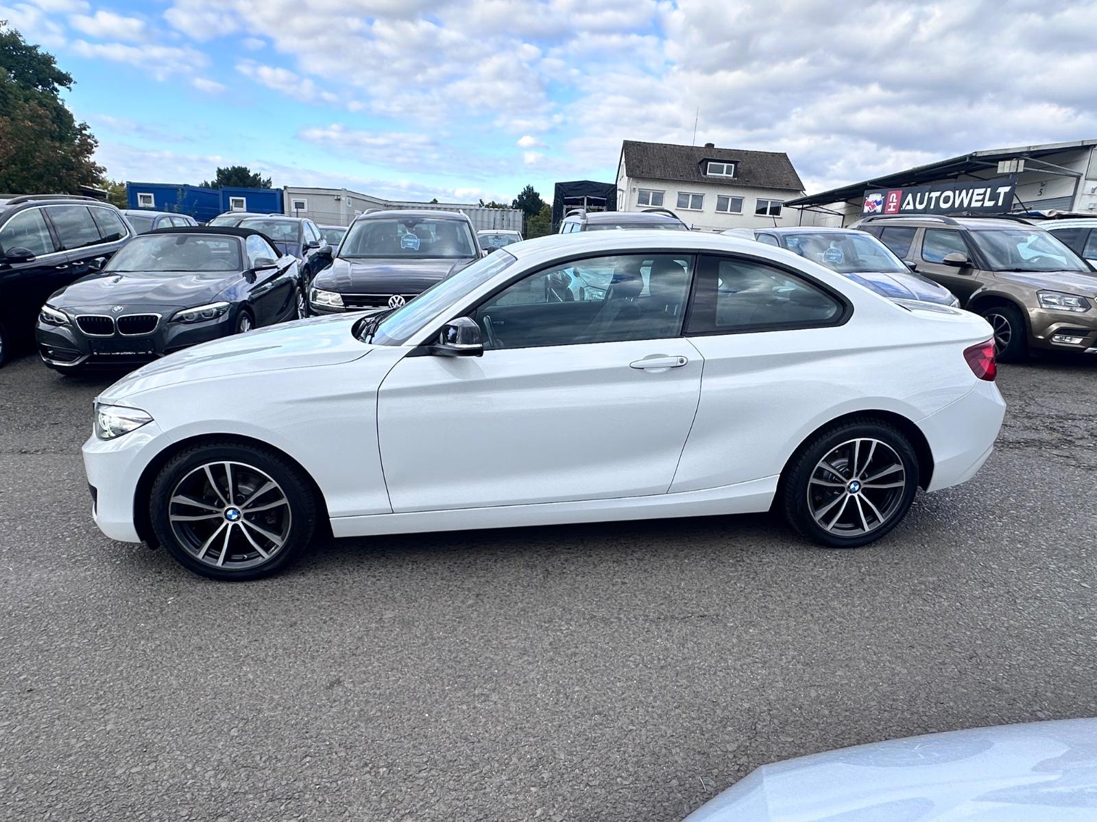 BMW 218 d Coupe Sport Line Navi SitzHz PDC LED 1.Hand, миниатюра 9