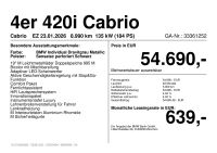 BMW 420 - Vorschau Bild 5