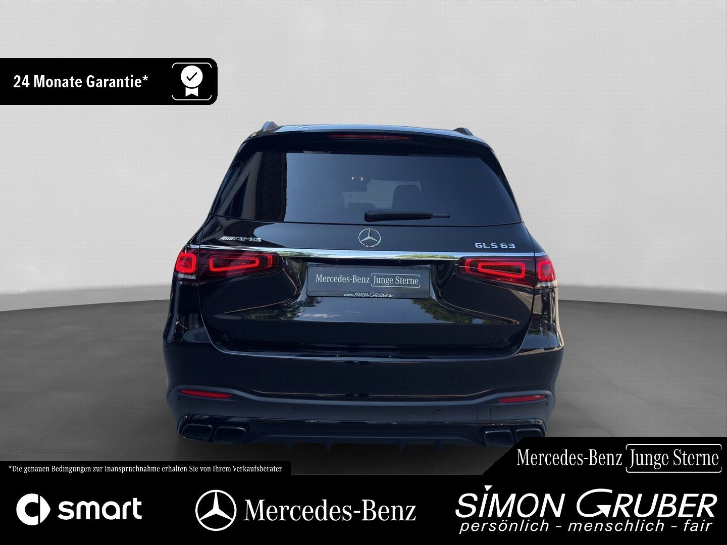 Fahrzeugabbildung Mercedes-Benz GLS 63 4M AMG Night Carbon Standhzg. 23 Zoll