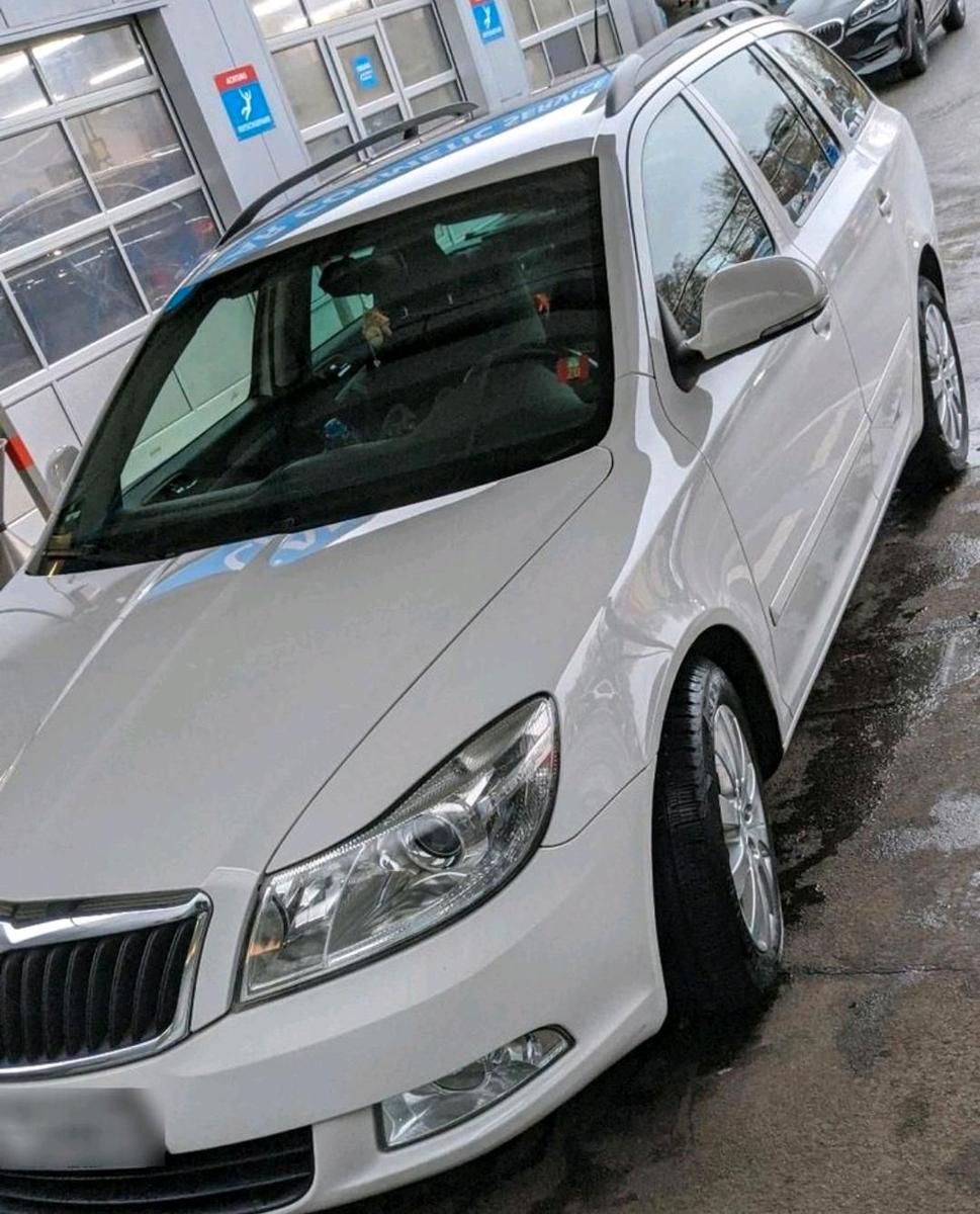 Skoda Octavia 2009 — rear view