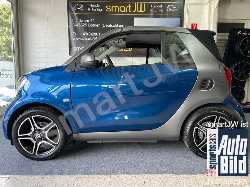 Smart Cabrio 122 PS 185 Km/h Leder Navi Kamera F1 VOLL