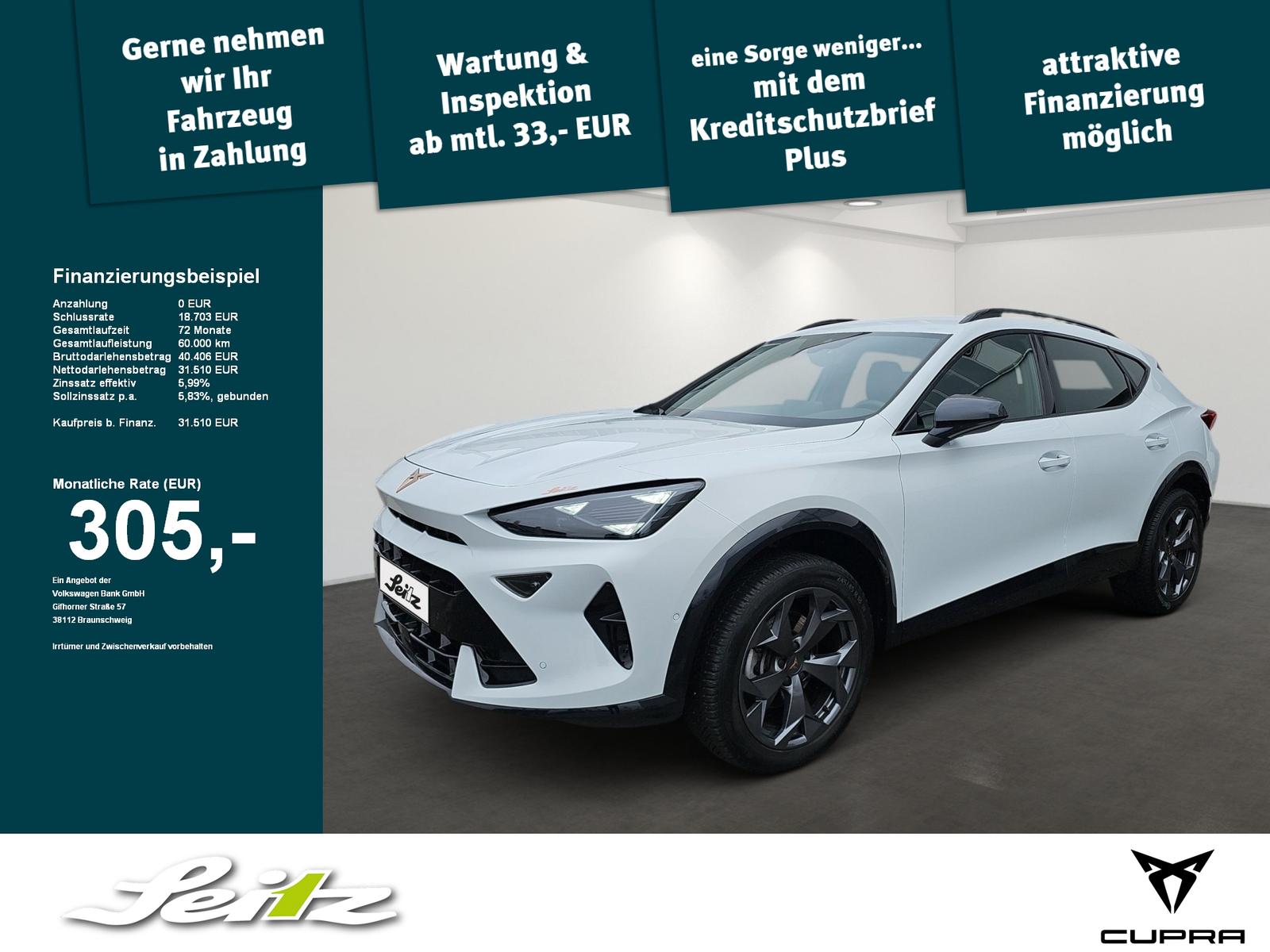 Cupra Formentor 2.0 TDI *LED*KAMERA*NAVI*