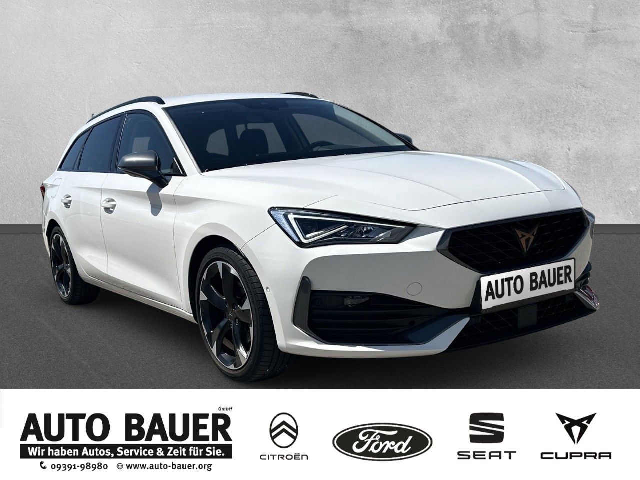 Fahrzeugabbildung CUPRA Leon Sportstourer 1.5 eTSI 150 PS DSG - mit KI generiert/bearbeitet