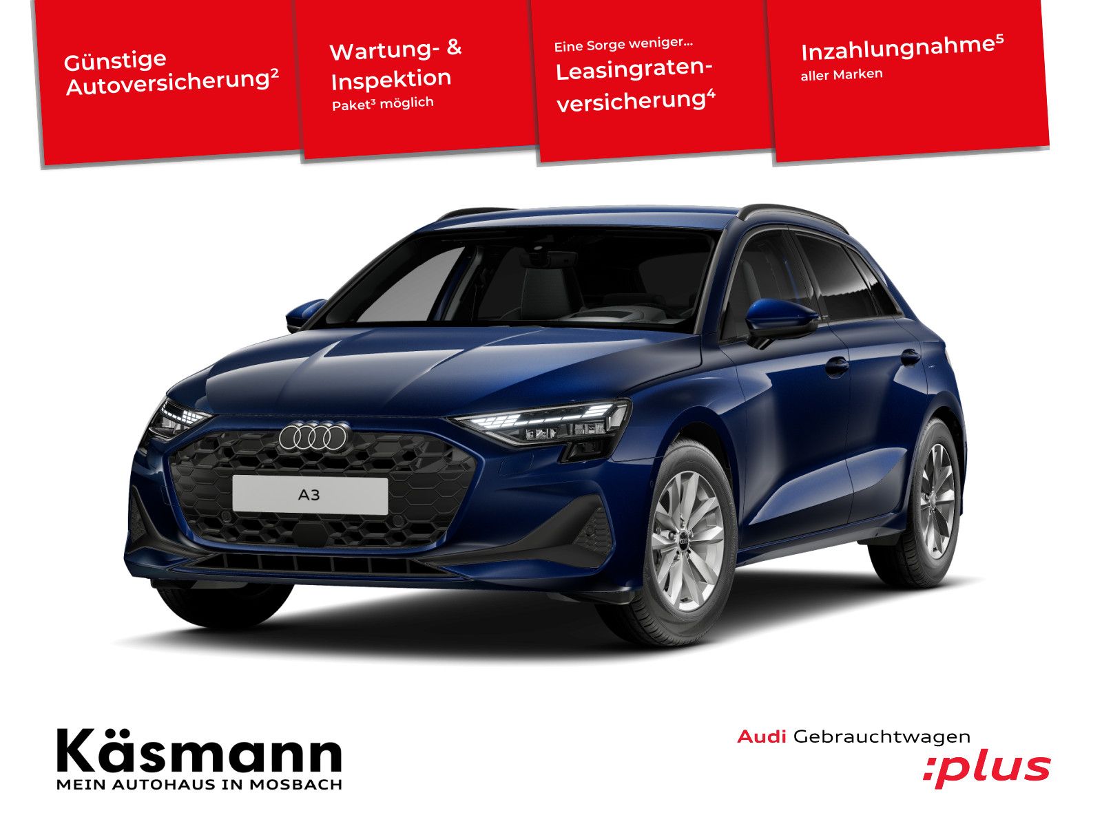 Audi A3 Sportback 35TFSI HUD KAM SONOS ACC NAV LED SH