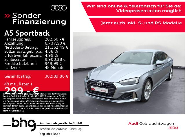 Audi A5 Sportback 40 TFSI quattro S tronic advanced