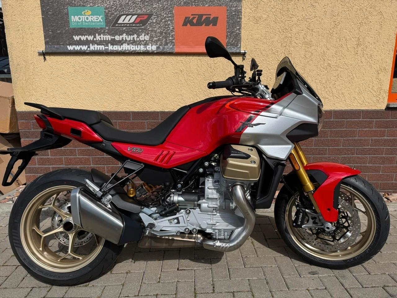 Moto Guzzi V100 Mandello S red lava 1,99% Finanzieru