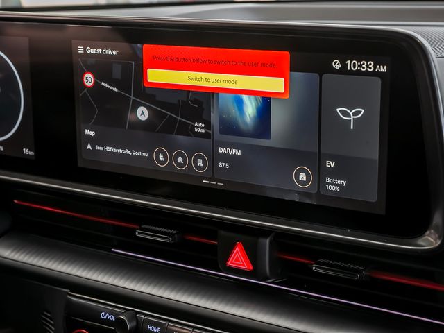 Hyundai Ioniq 6 N Line Kamera Digitales Cockpit Navi