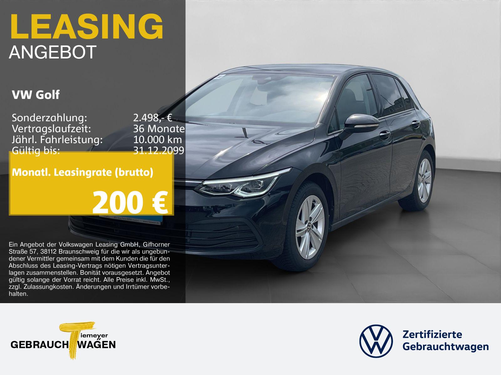 Volkswagen Golf 1.5 TSI LIFE ST.HEIZ AHK KAMERA DCC SPORTSI