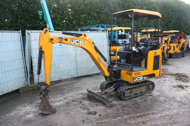 JCB 15C-1 2019 minigraver graafmachine