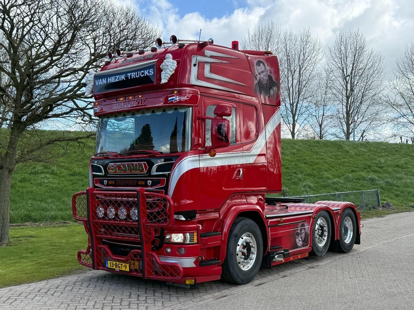 Scania R450 FULL AIR RATERDER 6X2 TOP NL TRUCK