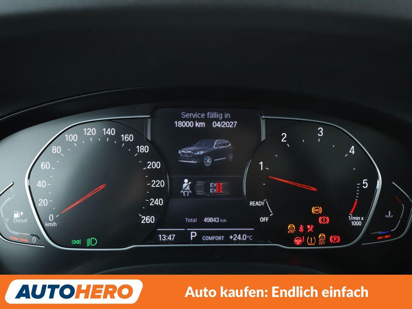 BMW X3 xDrive 20d Mild-Hybrid Aut. *NAVI*LED*TEMPO*, миниатюра 18