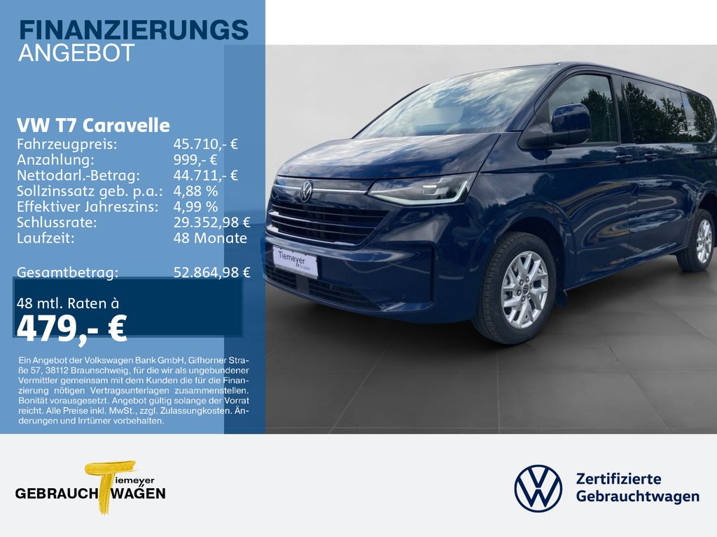 T7 Caravelle STYLE 9-SITZE ACC NAVI KAMERA