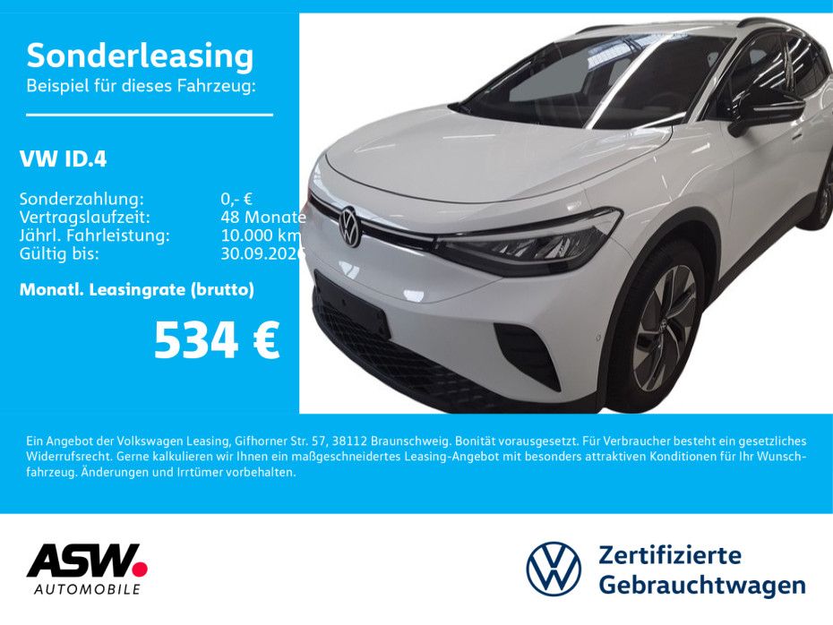 Volkswagen ID.4 Pro Goal LED Navi RFK ACC SHZ Wärmepumpe