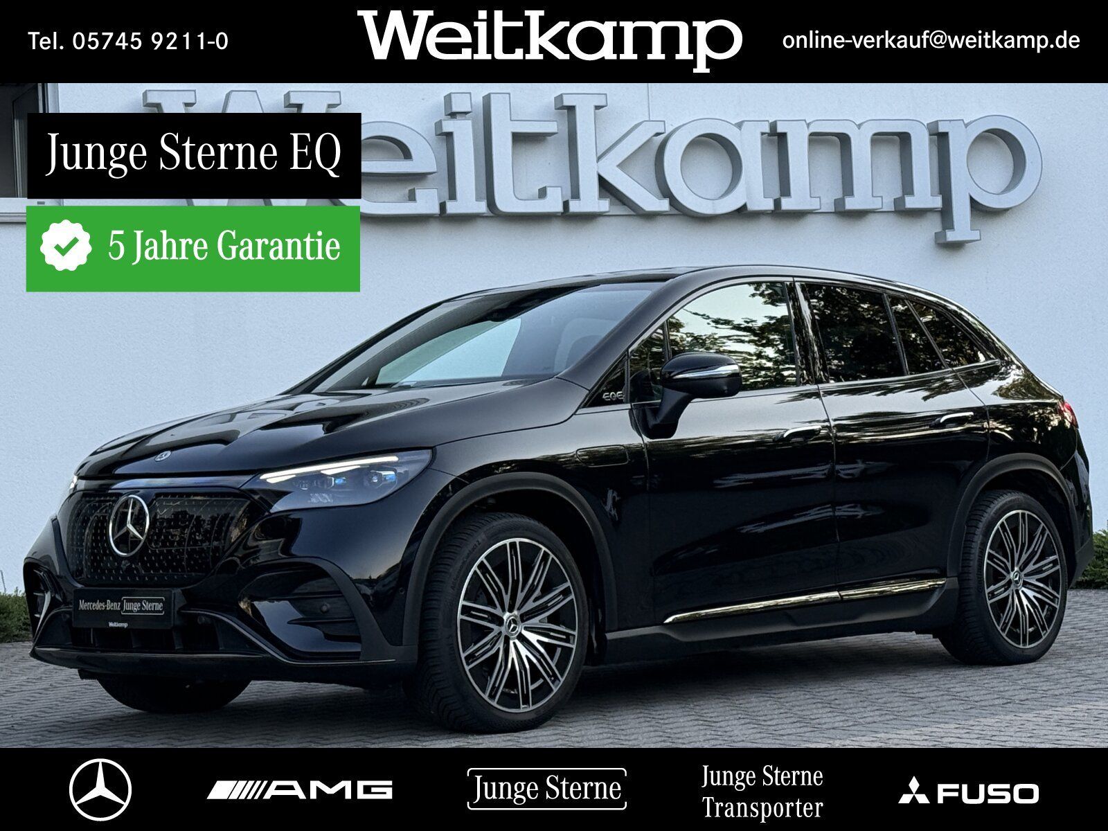Mercedes-Benz EQE 350 4MATIC SUV AMG HA-LENKUNG PANO DISTRONIC foto 1