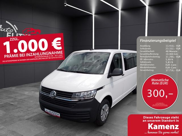 Volkswagen T6 Kombi T6.1 TDI 9-Sitzer LR Klima PDC SH