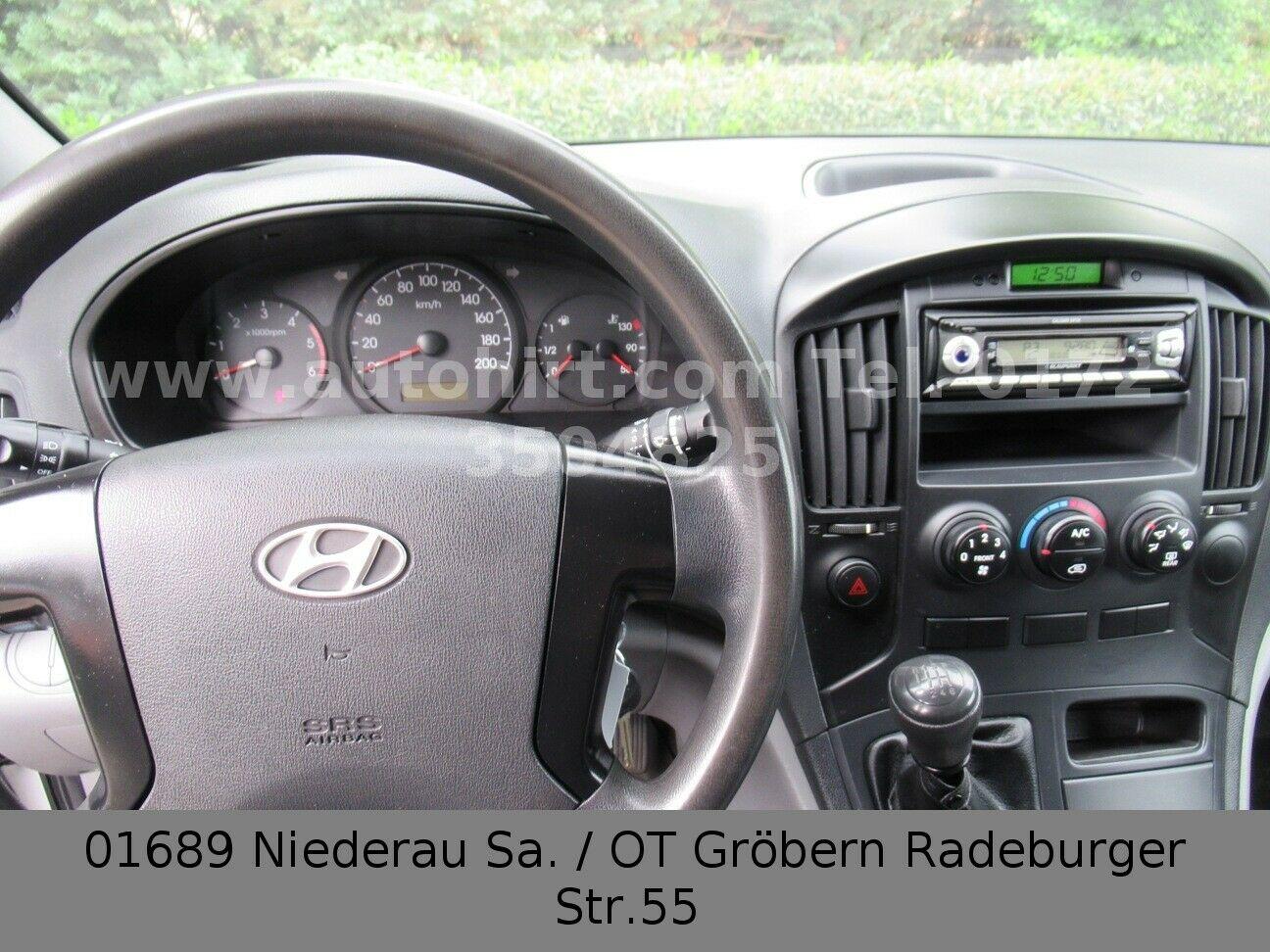 Hyundai H-1 2.5 CRDi Kastenwagen Klima 2xSchiebetür