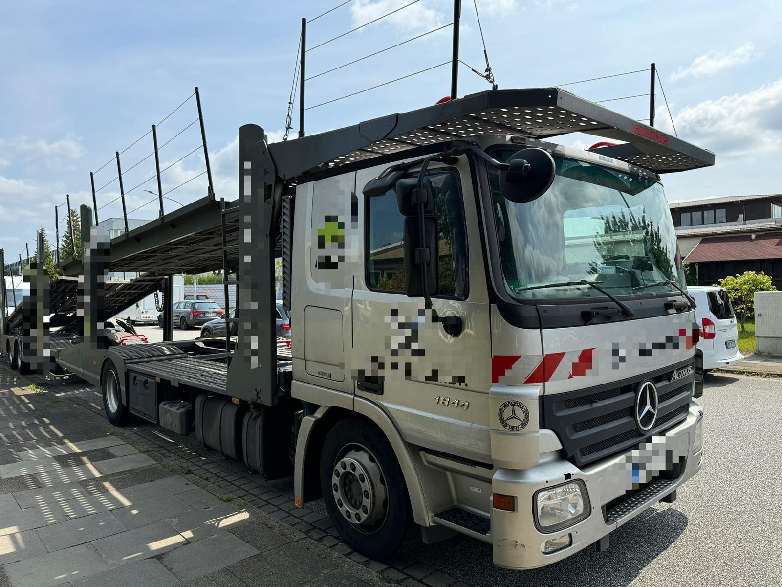 Mercedes-Benz Actros 1844 Autotransporter mit Lohr Anhänger