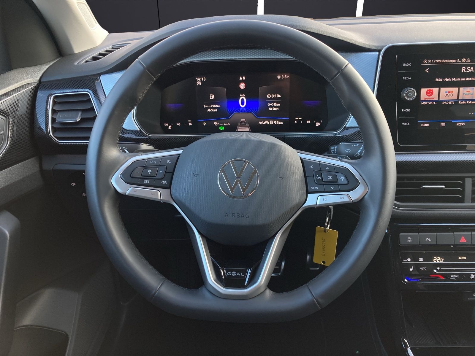 Fahrzeugabbildung Volkswagen T-CROSS TSI GOAL DSG LED Navi ACC SH VC