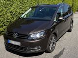 Volkswagen Sharan Highline SHZ StHz AHK NAV PAN KAM XEN TÜV - Volkswagen Sharan: Leder