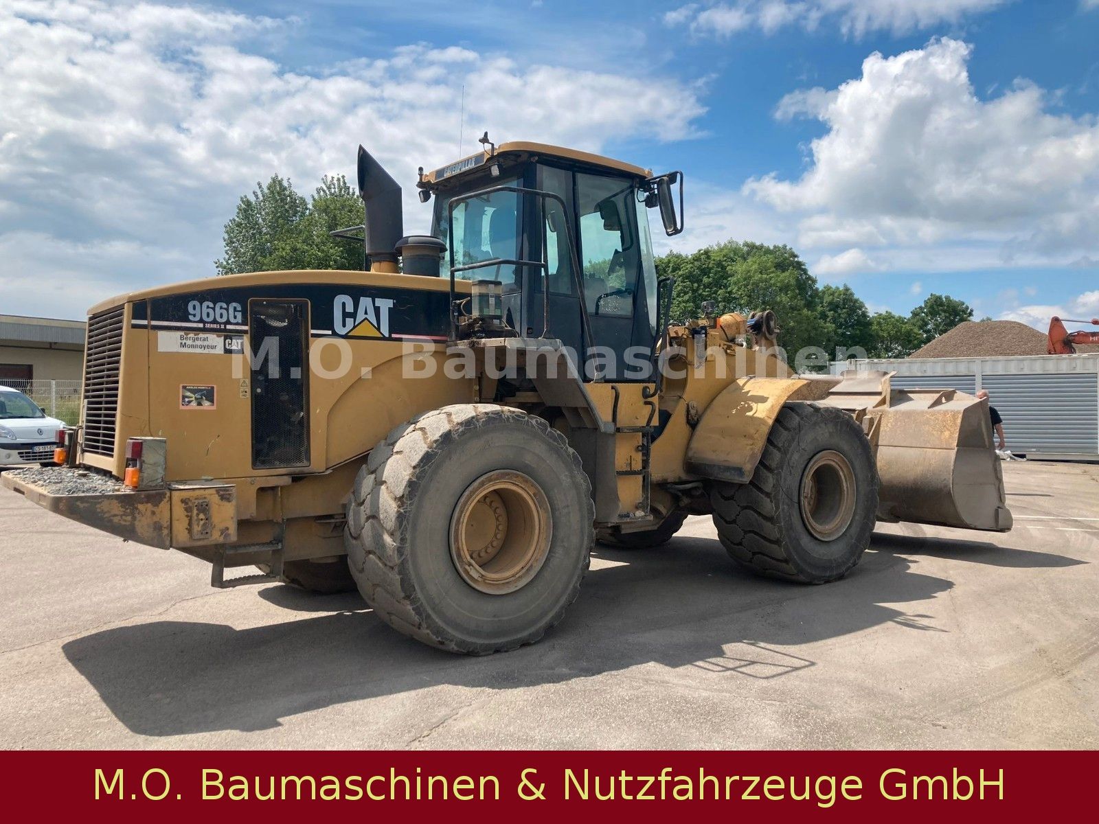 Fahrzeugabbildung CAT 966 G / AC / ZSA / Waage / Half Steering