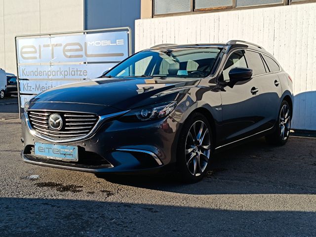 Mazda 6 Kombi Nakama Intense  Standheizung Leder LED