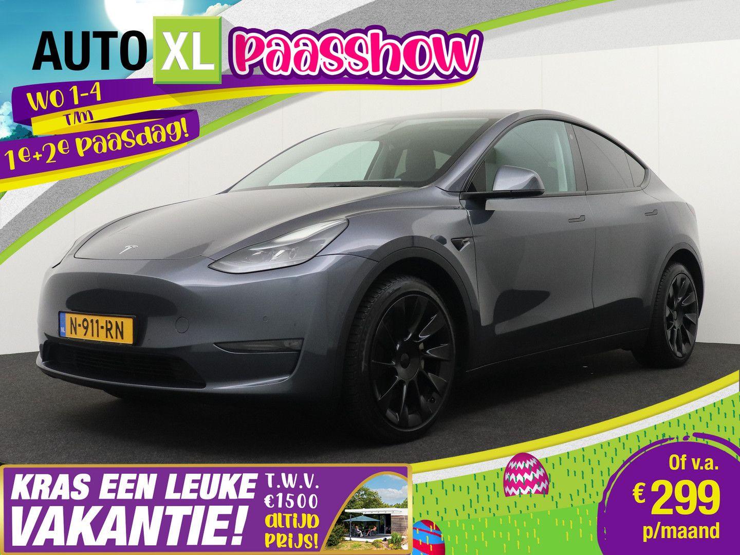 Tesla Model Y Long Range AWD 75kWh Autopilot Pano-dak
