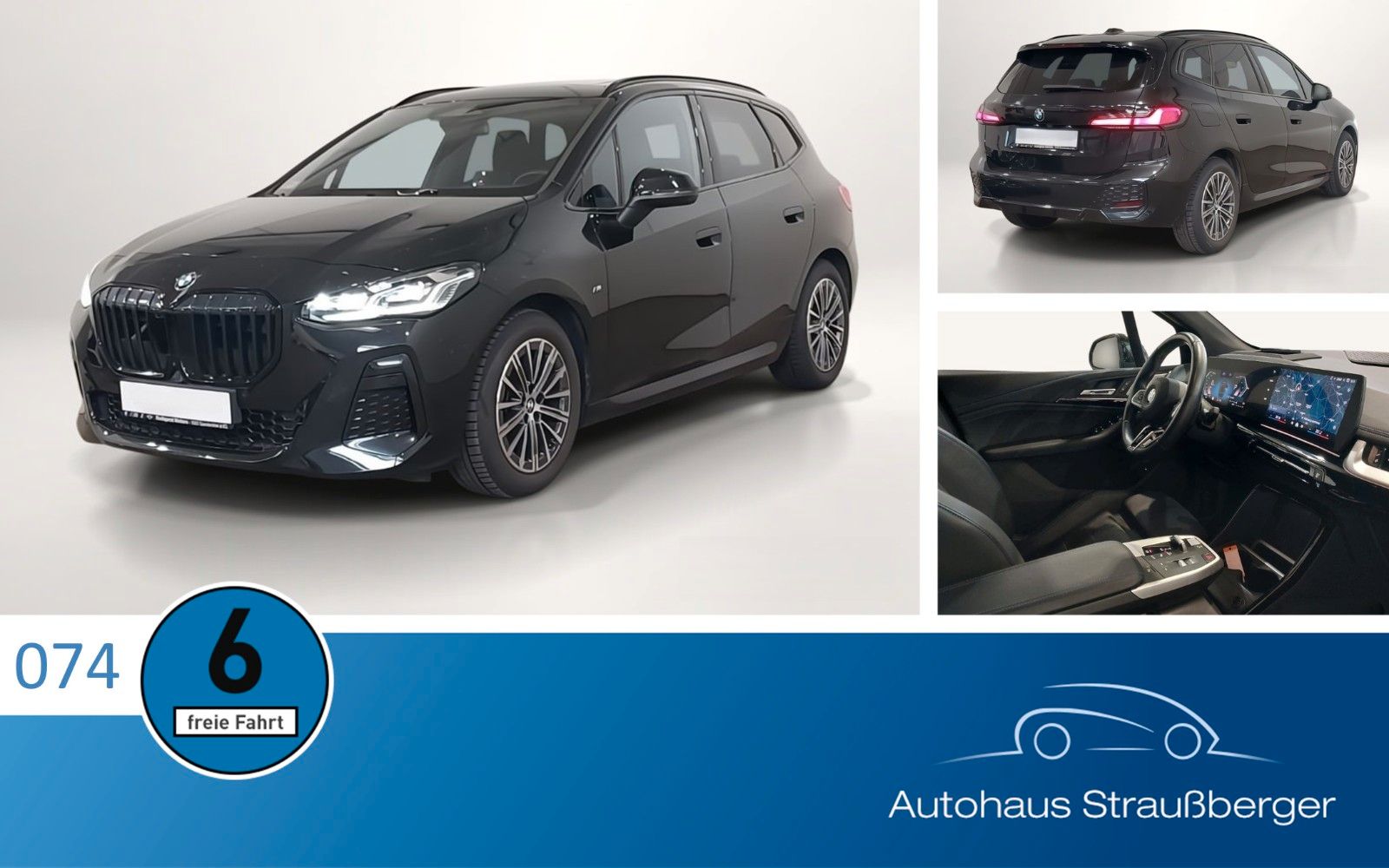 BMW 218i Active Tourer M Sport ACC H&K 360° HuD AHK