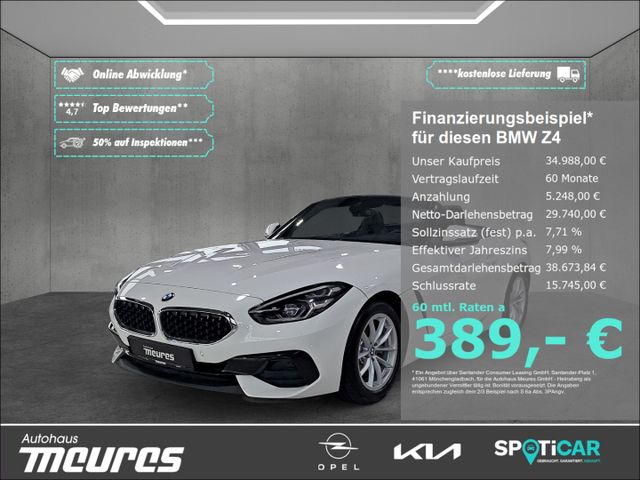 BMW Z4 Roadster sDrive Advantage Navi Soundsystem Le