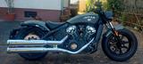 Indian Scout Bopper Mattgrün fast neu