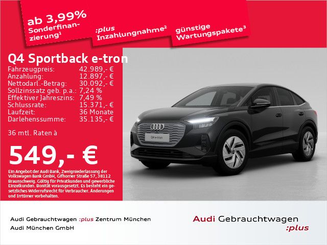 Audi Q4 Sportback e-tron 40 Navi+/PDC+