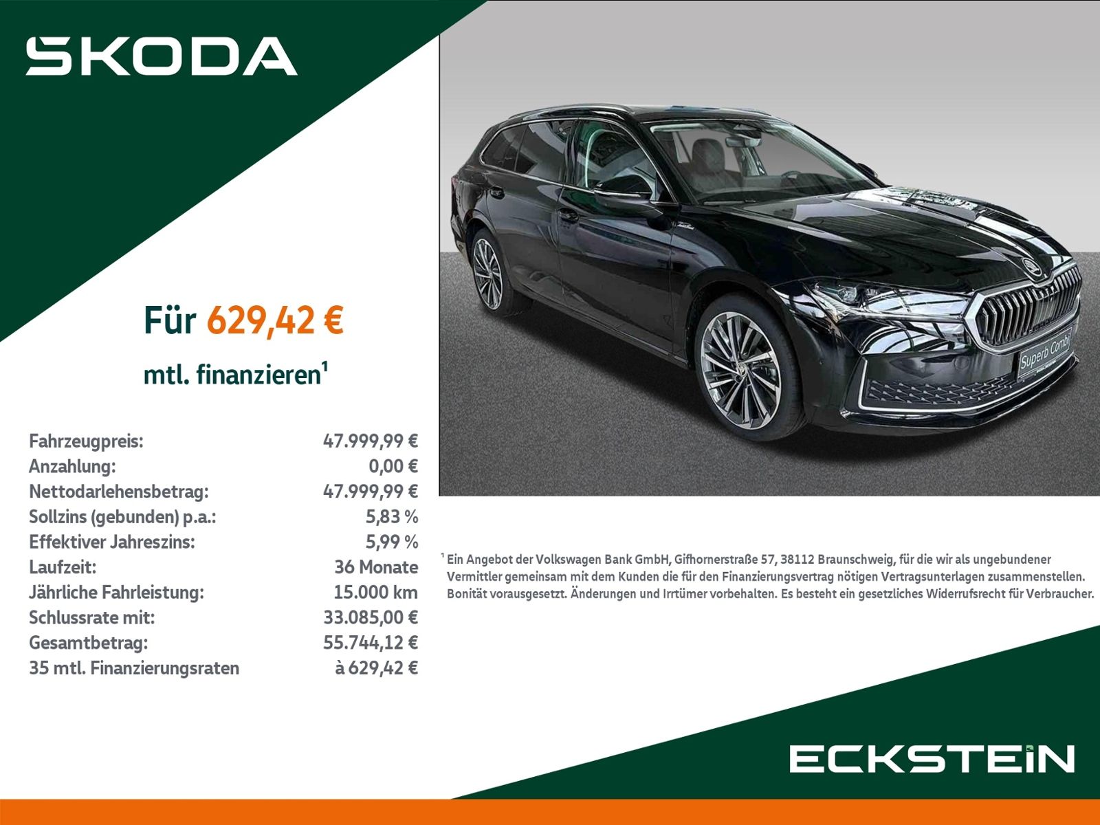 Skoda Superb Superb Combi 110kW L&K 2.0 TDI