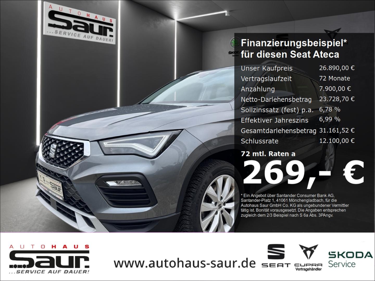 Seat Ateca Xperience 1.5 TSI DSG BEATS SHZ PDC KLIMA 