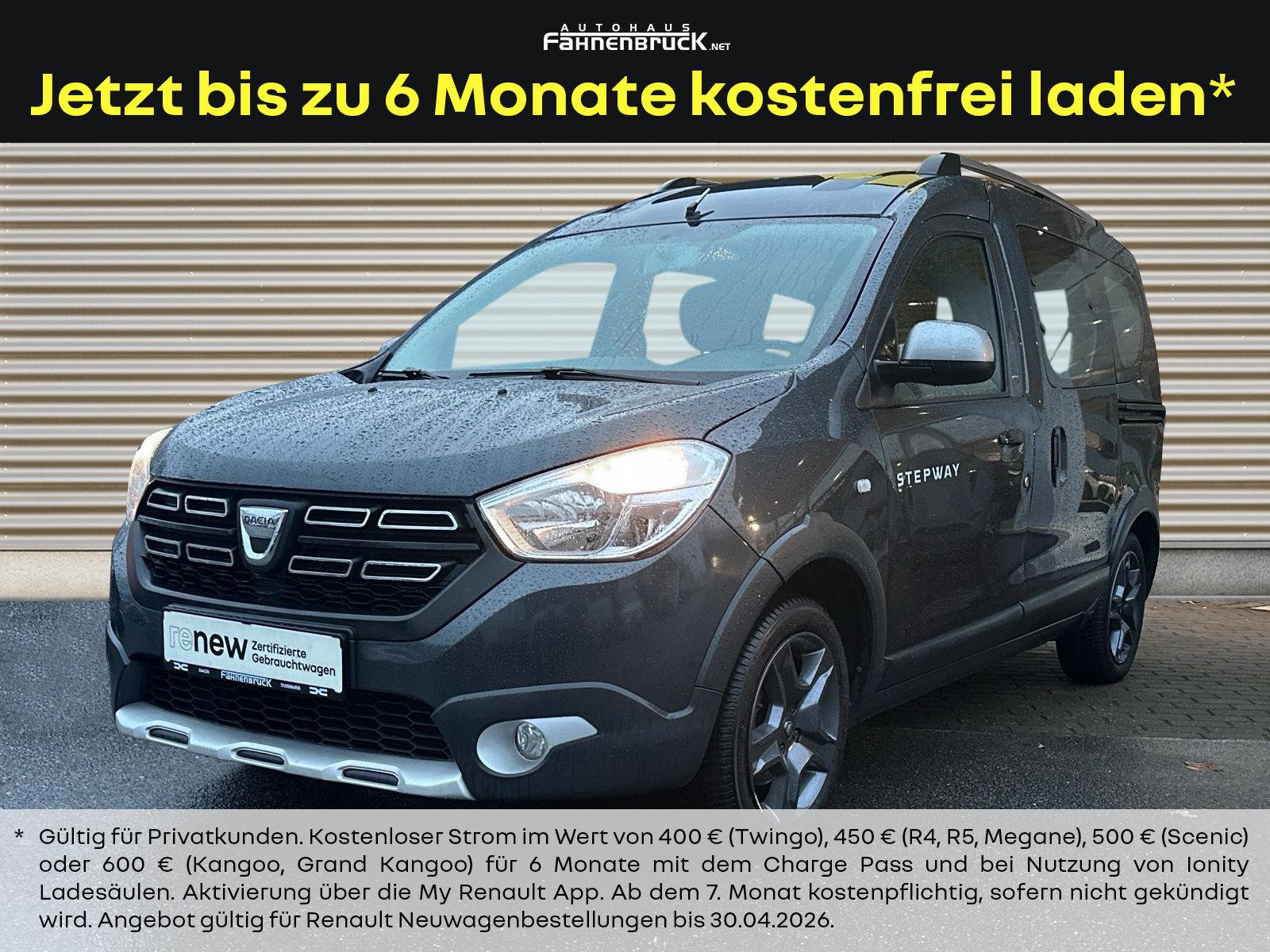 Dacia Dokker Stepway Celebration 1.2 TCe 115 PDC hi