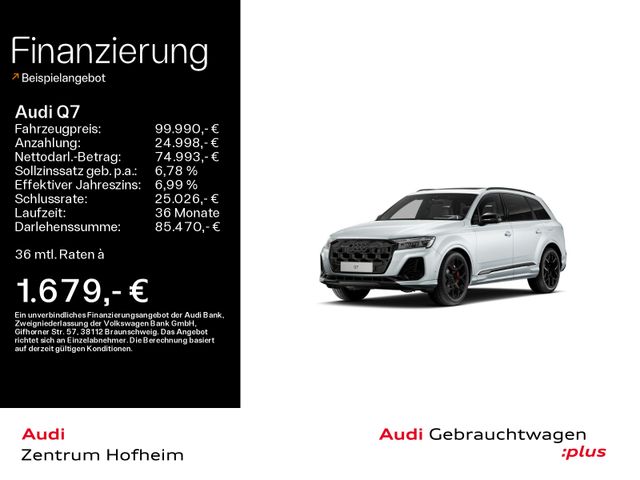 Audi Q7 60 TFSIe qu S line tip*EUPE 132.985*Air*B&O*H