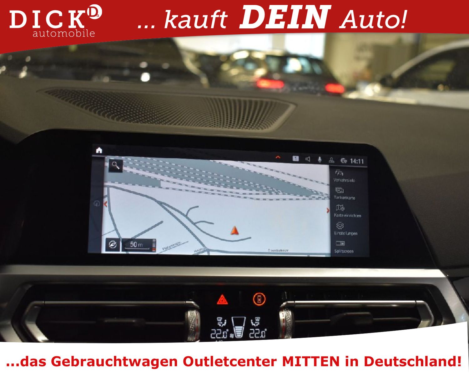 Fahrzeugabbildung BMW 318d T Aut. LED/VIRTU/HIFI/ACC/STANDHZ/AHK/8Fa