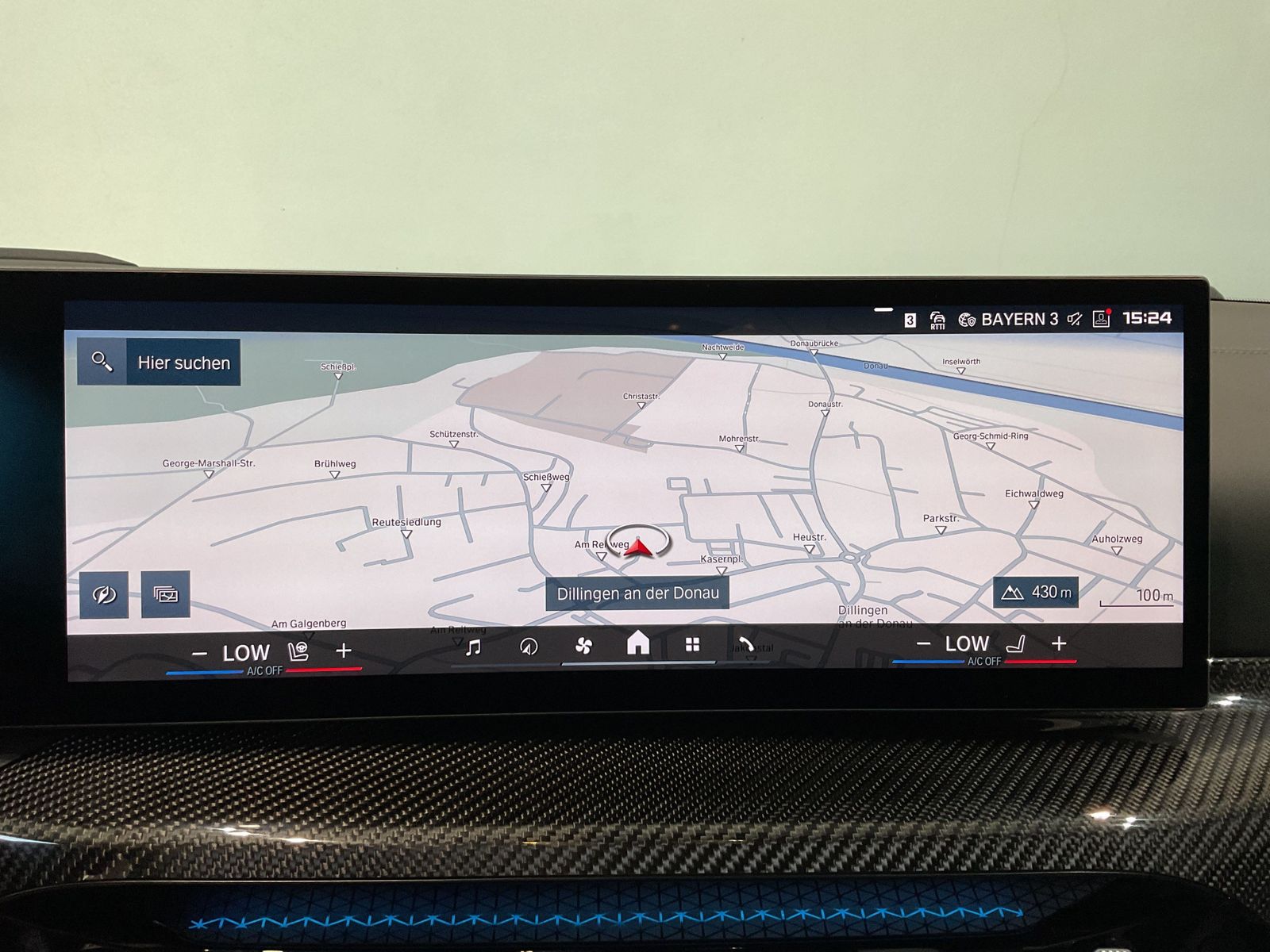 Fahrzeugeinzelansicht 9 Fahrzeugabbildung BMW M3 Competition M Sportsitze Interieurlisten Carb