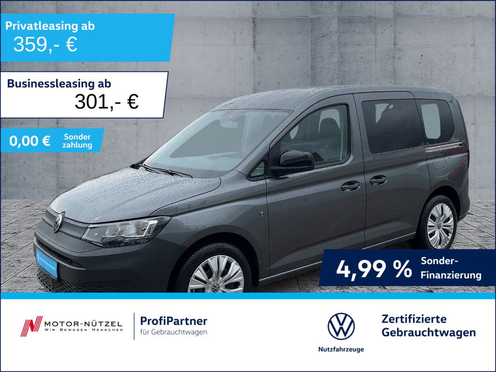 Caddy 1.5TSI 5JG+NAV+ACC+SHZ+RFK+MFL+AID+DAB+17"