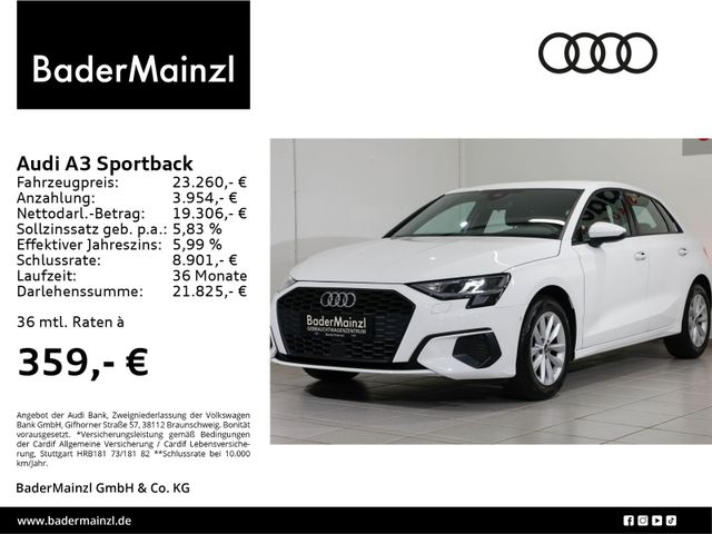 Audi A3 Sportback 30 TDI S tronic PDC Virtual