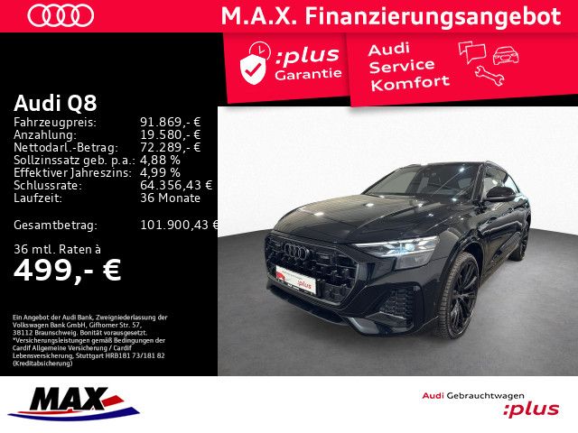 Q8 50 TDI QUAT S LINE MATRIX+AHK+PANO+RAUTE+LUFT