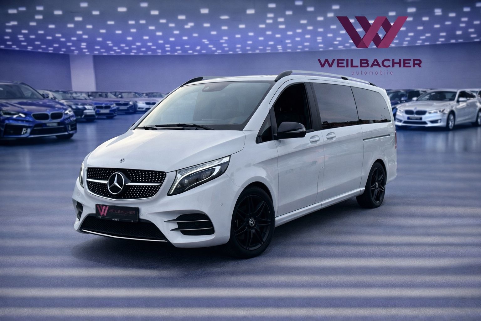 MERCEDES-BENZ V 220 d AMG Line lang * 6-Sitze*MBUX*Night*LED *