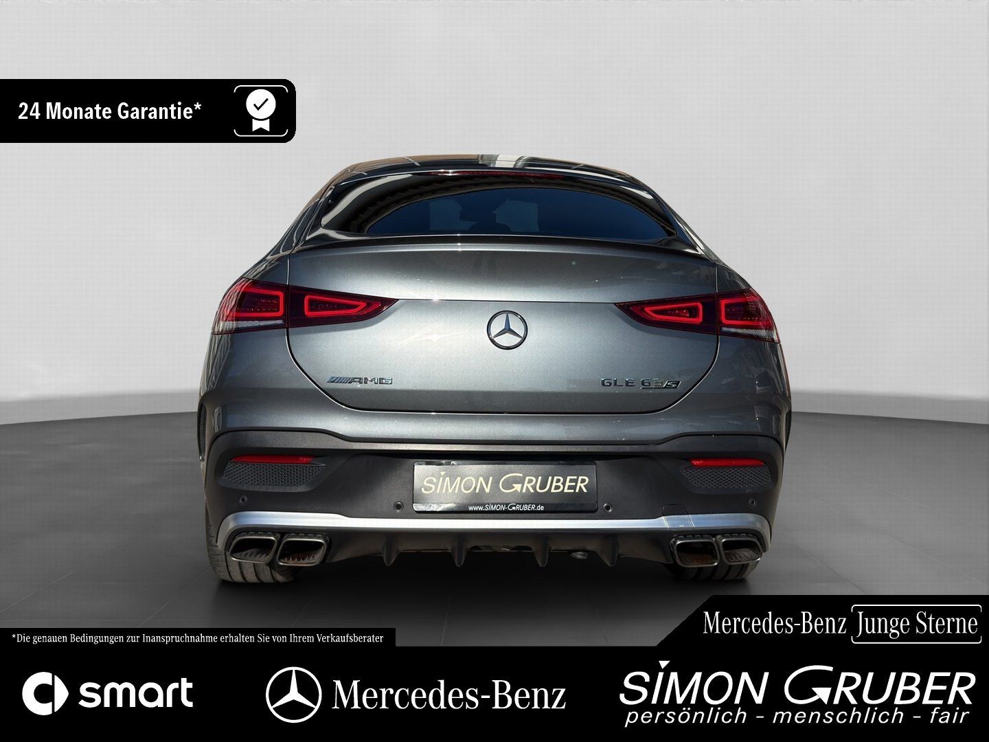 Fahrzeugabbildung Mercedes-Benz GLE 63 S 4M Coupé Pano AHK Burmester Drivers 360