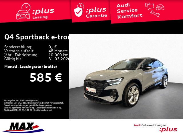 Q4 Sportback e-tron 55 QUATT S LINE MATRIX+AHK+P