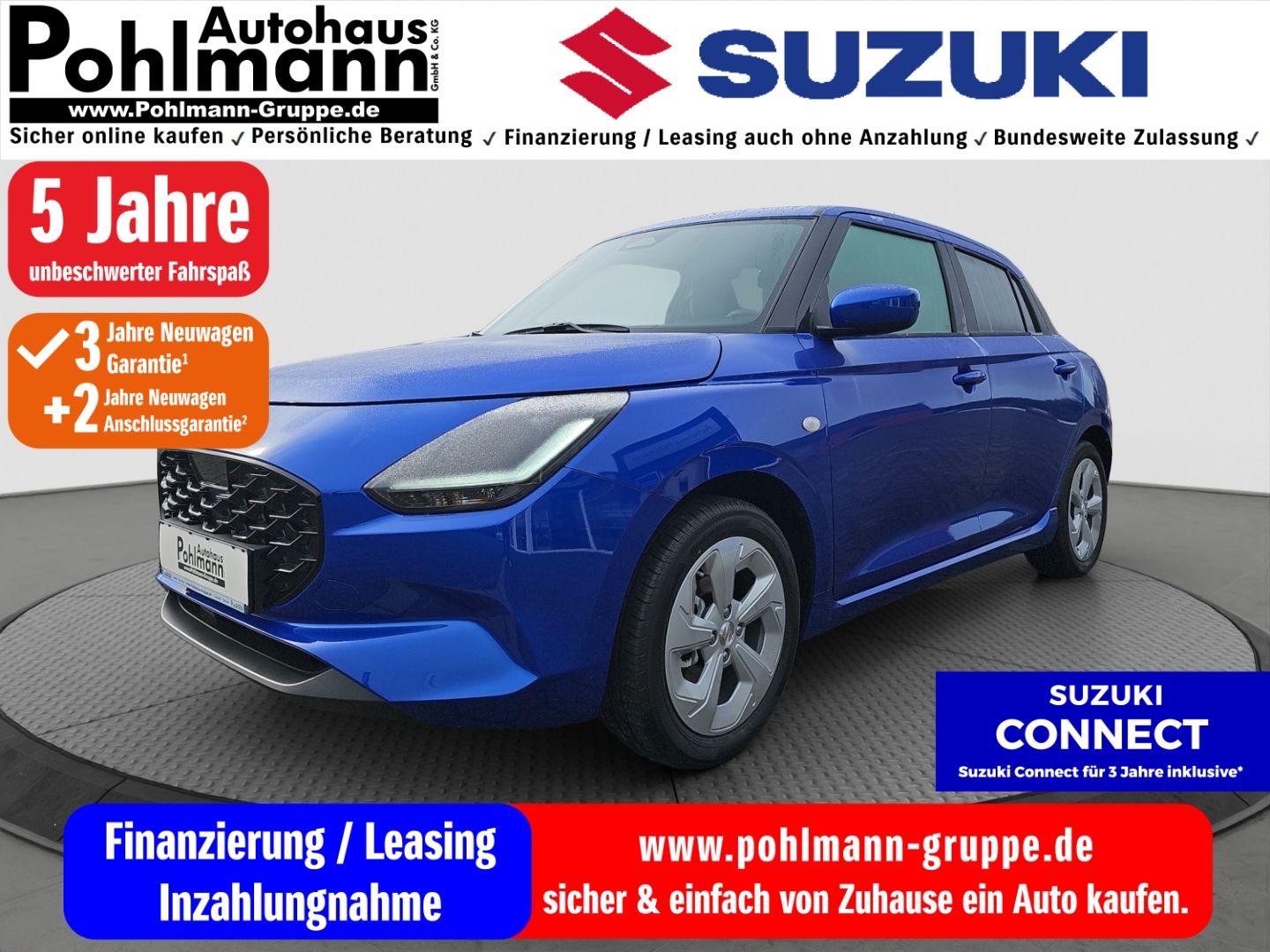 Suzuki Swift 1.2 HYBRID Comfort LED DAB SHZ Keyless Ent