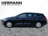 Ford Focus Turnier 1.0 EcoBoost Titanium AHK*CAM*LED - mit Benzin-Antrieb: Schwarz, Stoff, mit ABS, Kombi