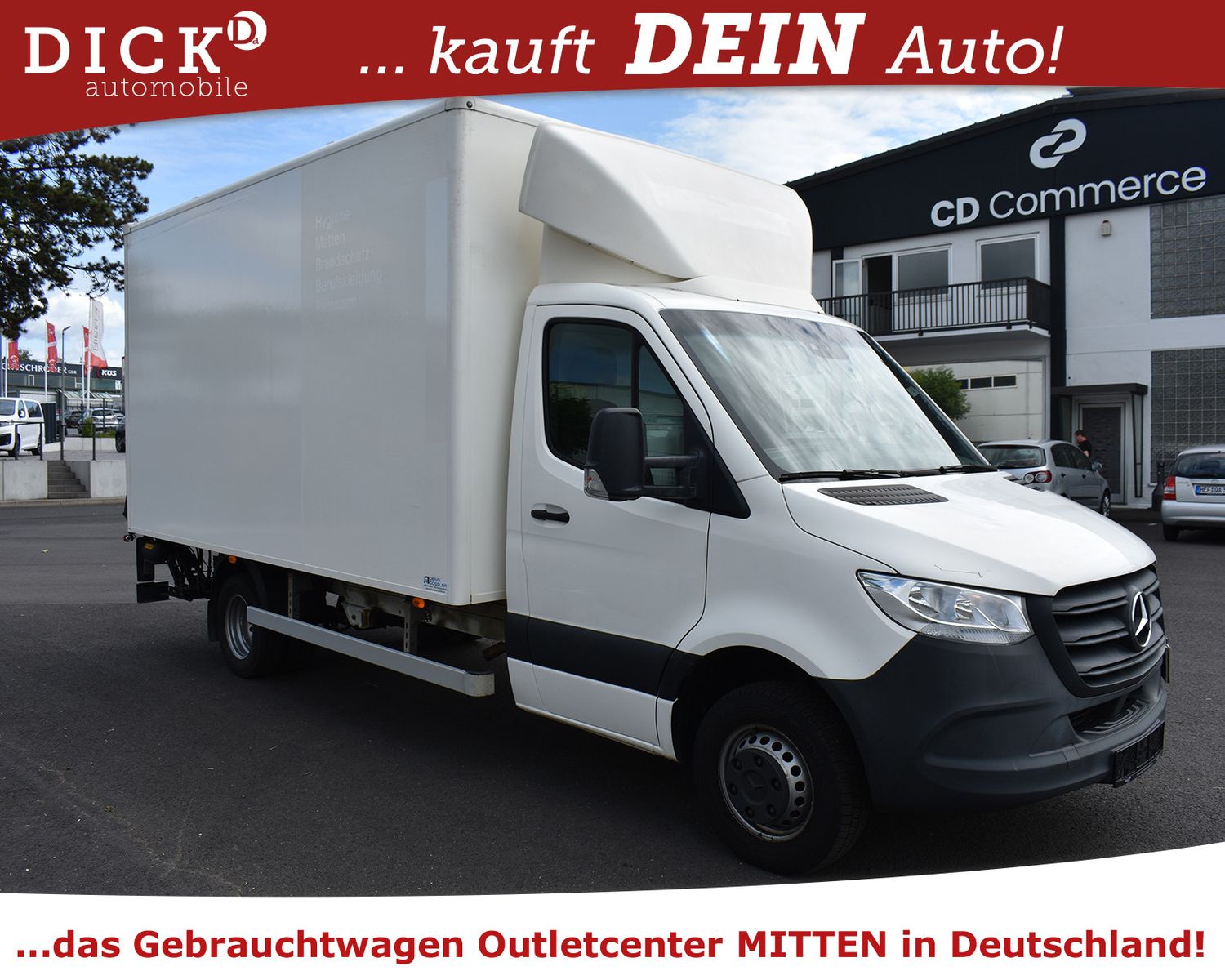 MERCEDES-BENZ Sprinter 514d RWD Koffer LADE-HEBEBÜHNE PALFING. - Image 3