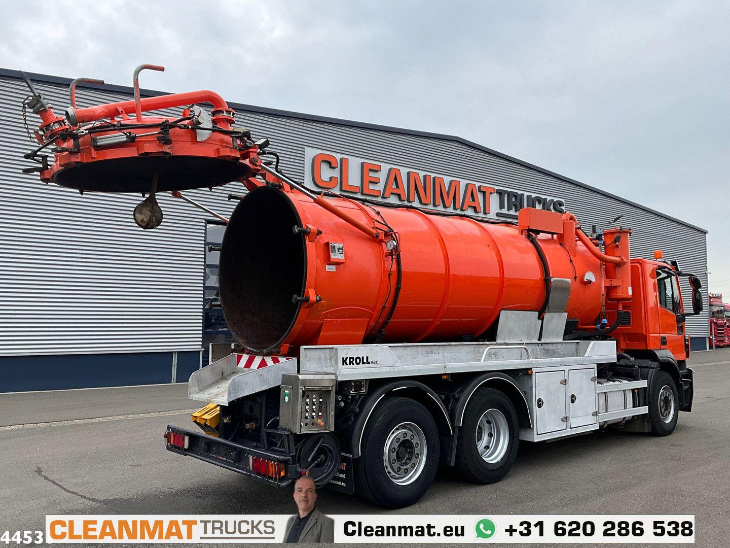 Iveco Stralis AD260SY/PS Euro 6 Kroll 13m³ Saug/Spul a